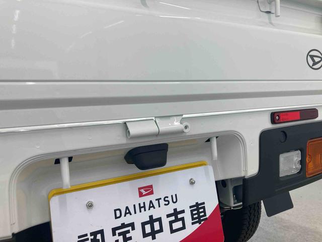 ハイゼットトラックスタンダード衝突被害軽減ブレーキ　横滑り防止装置　オートマチックハイビーム　アイドリングストップ　エアコン　エアバッグ　手動式ウィンドウ　マット　オートライト　パートタイム４ＷＤ　ＣＶＴ　オーディオ　スペアタイヤ（岐阜県）の中古車