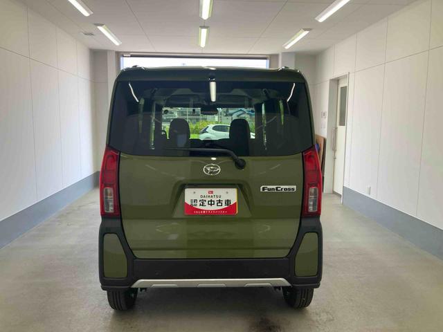 タントファンクロスリミテッド衝突被害軽減ブレーキ　横滑り防止装置　オートマチックハイビーム　アイドリングストップ　ステアリングスイッチ　オートライト　キーフリーシステム　オートエアコン　両側電動スライドドア　純正アルミホイール（岐阜県）の中古車
