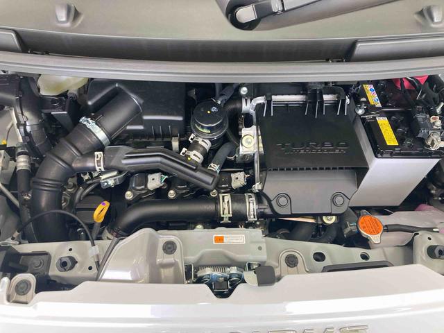 ムーヴキャンバスストライプスＧターボ衝突被害軽減ブレーキ　横滑り防止装置　オートマチックハイビーム　アイドリングストップ　ステアリングスイッチ　オートライト　キーフリーシステム　オートエアコン　両側電動スライドドア　純正ホイールキャップ（岐阜県）の中古車