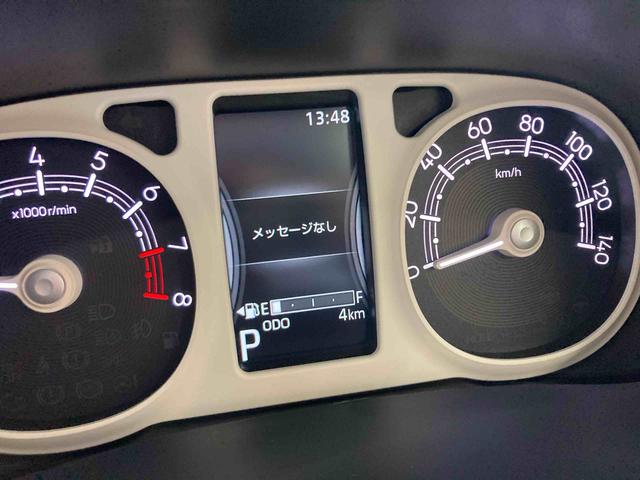 ムーヴキャンバスストライプスＧターボ衝突被害軽減ブレーキ　横滑り防止装置　オートマチックハイビーム　アイドリングストップ　ステアリングスイッチ　オートライト　キーフリーシステム　オートエアコン　両側電動スライドドア　純正ホイールキャップ（岐阜県）の中古車