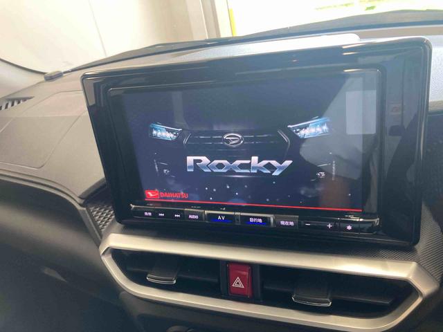ロッキープレミアムG衝突被害軽減ブレーキ 横滑り防止装置 オートマチックハイビーム アイドリングストップ ステアリングスイッチ オートライト キーフリーシステム オートエアコン バイザー マット 純正アルミホイール(岐阜県)の中古車