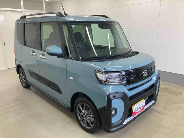 タントファンクロスリミテッド衝突被害軽減ブレーキ　横滑り防止装置　オートマチックハイビーム　アイドリングストップ　ステアリングスイッチ　オートライト　キーフリーシステム　オートエアコン　両側電動スライドドア　純正アルミホイール（岐阜県）の中古車