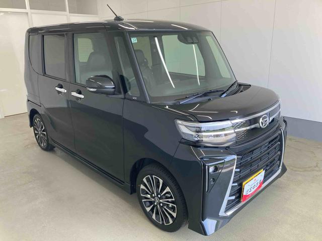 タントカスタムRSリミテッド衝突被害軽減ブレーキ 横滑り防止装置 オートマチックハイビーム アイドリングストップ ステアリングスイッチ オートライト キーフリーシステム オートエアコン 両側電動スライドドア 純正アルミホイール(岐阜県)の中古車