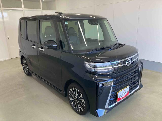 タントカスタムＲＳリミテッド衝突被害軽減ブレーキ　横滑り防止装置　オートマチックハイビーム　アイドリングストップ　ステアリングスイッチ　オートライト　キーフリーシステム　オートエアコン　両側電動スライドドア　純正アルミホイール（岐阜県）の中古車
