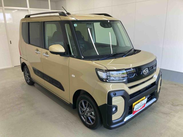 タントファンクロスリミテッド衝突被害軽減ブレーキ　横滑り防止装置　オートマチックハイビーム　アイドリングストップ　ステアリングスイッチ　オートライト　キーフリーシステム　オートエアコン　両側電動スライドドア　純正ホイールキャップ（岐阜県）の中古車