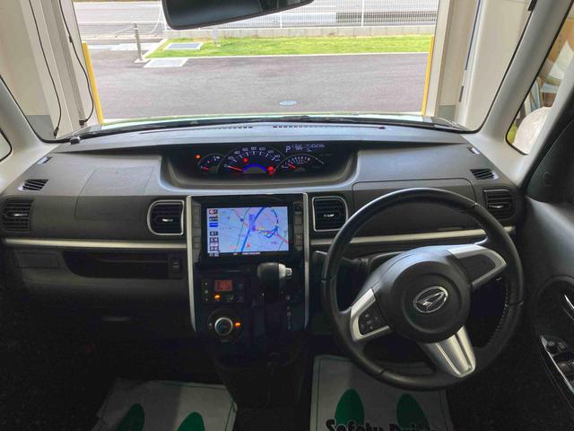 タントカスタムＲＳ　トップエディションＳＡII衝突被害軽減ブレーキ　横滑り防止装置　オートマチックハイビーム　アイドリングストップ　ステアリングスイッチ　オートライト　キーフリーシステム　オートエアコン　両側電動スライドドア　純正アルミホイール（岐阜県）の中古車