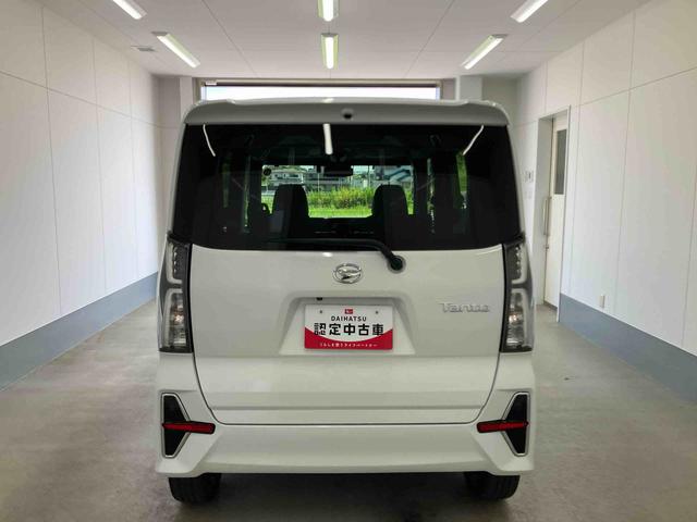タントカスタムＲＳスタイルセレクション衝突被害軽減ブレーキ　横滑り防止装置　オートマチックハイビーム　アイドリングストップ　ステアリングスイッチ　オートライト　キーフリーシステム　オートエアコン　両側電動スライドドア　純正アルミホイール（岐阜県）の中古車