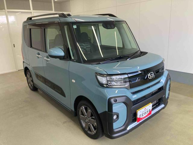 タントファンクロスターボリミテッド衝突被害軽減ブレーキ　横滑り防止装置　オートマチックハイビーム　アイドリングストップ　ステアリングスイッチ　オートライト　キーフリーシステム　オートエアコン　両側電動スライドドア　純正アルミホイール（岐阜県）の中古車