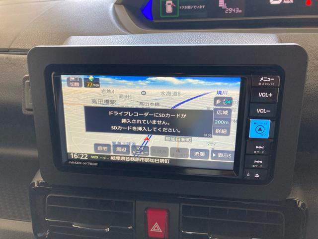 タントカスタムＸ衝突被害軽減ブレーキ　横滑り防止装置　オートマチックハイビーム　アイドリングストップ　ステアリングスイッチ　オートライト　キーフリーシステム　オートエアコン　両側電動スライドドア　純正アルミホイール（岐阜県）の中古車