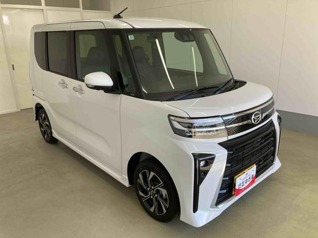 タントカスタムＸリミテッド衝突被害軽減ブレーキ　横滑り防止装置　オートマチックハイビーム　アイドリングストップ　ステアリングスイッチ　オートライト　キーフリーシステム　オートエアコン　両側電動スライドドア　純正アルミホイール（岐阜県）の中古車