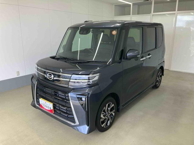 タントカスタムＸリミテッド衝突被害軽減ブレーキ　横滑り防止装置　オートマチックハイビーム　アイドリングストップ　ステアリングスイッチ　オートライト　キーフリーシステム　オートエアコン　両側電動スライドドア　純正アルミホイール（岐阜県）の中古車