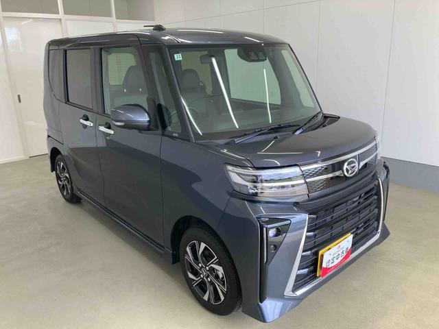 タントカスタムＸリミテッド衝突被害軽減ブレーキ　横滑り防止装置　オートマチックハイビーム　アイドリングストップ　ステアリングスイッチ　オートライト　キーフリーシステム　オートエアコン　両側電動スライドドア　純正アルミホイール（岐阜県）の中古車