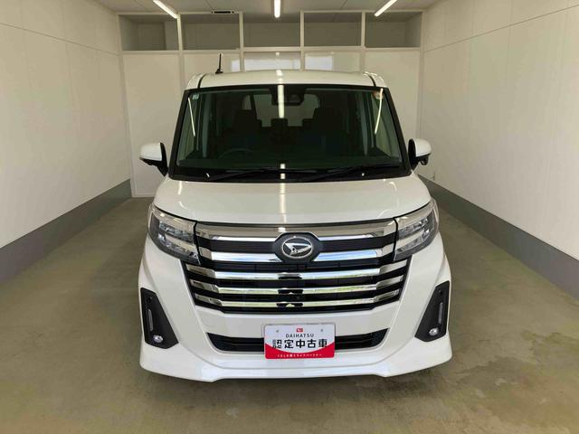 トール 中古車 カスタムＧ　ターボ衝突被害軽減ブレーキ　横滑り防止装置　オートマチックハイビーム　アイドリングストップ　ステアリングスイッチ　オートライト　キーフリーシステム　オートエアコン　両側電動スライドドア　純正アルミホイール