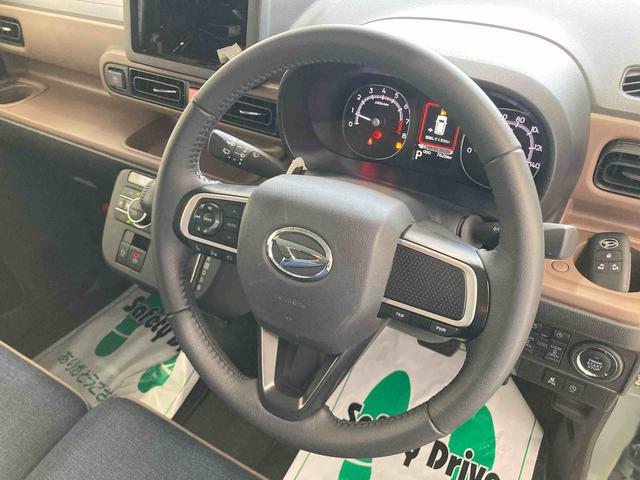 ムーヴキャンバスセオリーＧ衝突被害軽減ブレーキ　横滑り防止装置　オートマチックハイビーム　アイドリングストップ　ステアリングスイッチ　オートライト　キーフリーシステム　オートエアコン　両側電動スライドドア　純正ホイールキャップ（岐阜県）の中古車