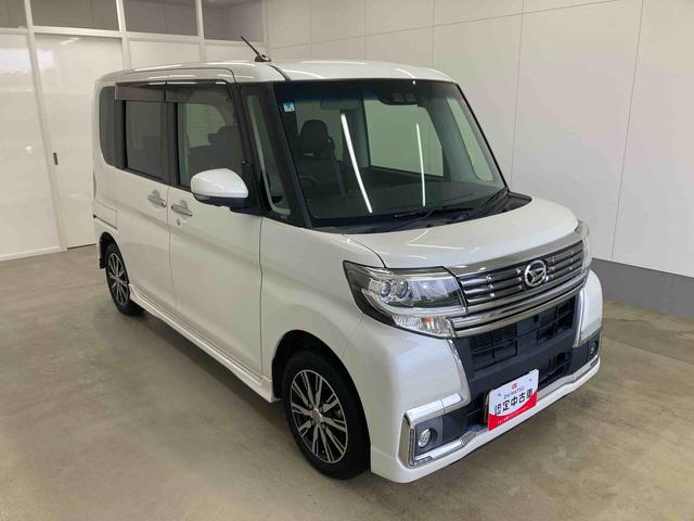 タントカスタムX トップエディションリミテッドSAIII衝突被害軽減ブレーキ 横滑り防止装置 オートマチックハイビーム アイドリングストップ ステアリングスイッチ オートライト キーフリーシステム オートエアコン 両側電動スライドドア 純正アルミホイール(岐阜県)の中古車