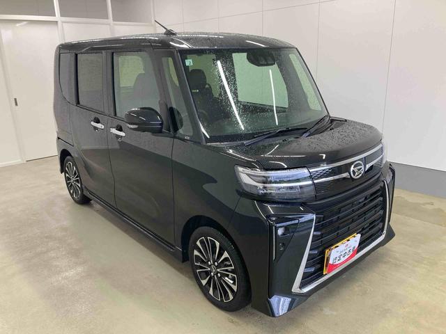 タントカスタムＲＳリミテッド衝突被害軽減ブレーキ　横滑り防止装置　オートマチックハイビーム　アイドリングストップ　ステアリングスイッチ　オートライト　キーフリーシステム　オートエアコン　両側電動スライドドア　純正アルミホイール（岐阜県）の中古車