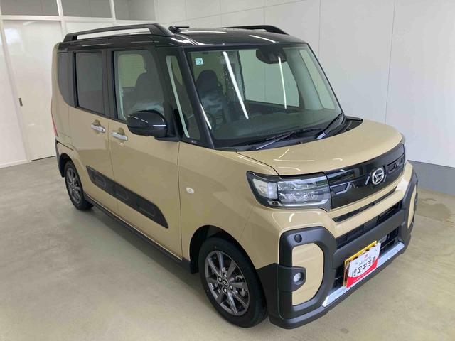 タントファンクロスリミテッド衝突被害軽減ブレーキ　横滑り防止装置　オートマチックハイビーム　アイドリングストップ　ステアリングスイッチ　オートライト　キーフリーシステム　オートエアコン　両側電動スライドドア　純正アルミホイール（岐阜県）の中古車