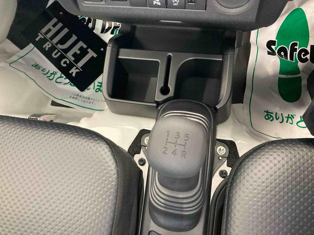 ハイゼットトラックスタンダード衝突被害軽減ブレーキ　横滑り防止装置　オートマチックハイビーム　アイドリングストップ　オートライト　エアコン　エアバッグ　手動式ウィンドウ　パートタイム４ＷＤ　ＭＴ　スペアタイヤ　オーディオ　ＡＢＳ（岐阜県）の中古車