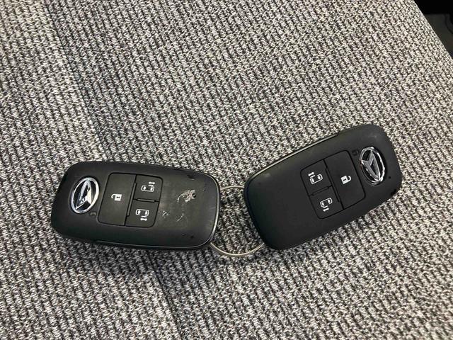 ムーヴキャンバスストライプスX衝突被害軽減ブレーキ 横滑り防止装置 オートマチックハイビーム アイドリングストップ ステアリングスイッチ オートライト キーフリーシステム オートエアコン 両側電動スライドドア 純正ホイールキャップ(岐阜県)の中古車