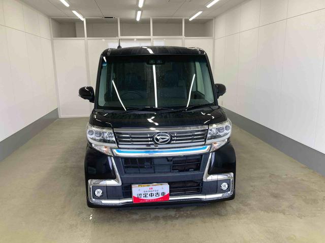 タントカスタムＸ　トップエディションＶＳ　ＳＡIII衝突被害軽減ブレーキ　横滑り防止装置　オートマチックハイビーム　アイドリングストップ　ステアリングスイッチ　オートライト　キーフリーシステム　オートエアコン　両側電動スライドドア　純正アルミホイール（岐阜県）の中古車