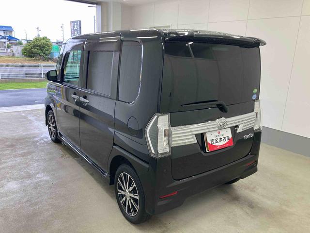 タントカスタムＸ　トップエディションＶＳ　ＳＡIII衝突被害軽減ブレーキ　横滑り防止装置　オートマチックハイビーム　アイドリングストップ　ステアリングスイッチ　オートライト　キーフリーシステム　オートエアコン　両側電動スライドドア　純正アルミホイール（岐阜県）の中古車
