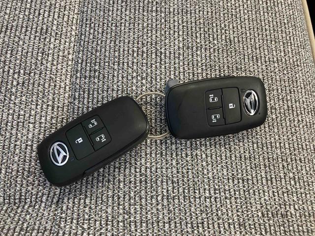 ムーヴキャンバスストライプスＧターボ衝突被害軽減ブレーキ　横滑り防止装置　オートマチックハイビーム　アイドリングストップ　ステアリングスイッチ　オートライト　キーフリーシステム　オートエアコン　両側電動スライドドア　純正ホイールキャップ（岐阜県）の中古車