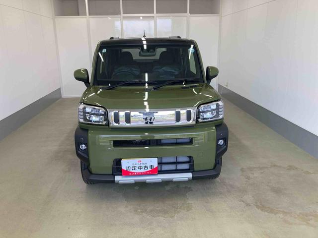 タフト 中古車 Ｇ　クロムベンチャー衝突被害軽減ブレーキ　横滑り防止装置　オートマチックハイビーム　アイドリングストップ　ステアリングスイッチ　オートライト　キーフリーシステム　オートエアコン　バイザー　マット　純正アルミホイール