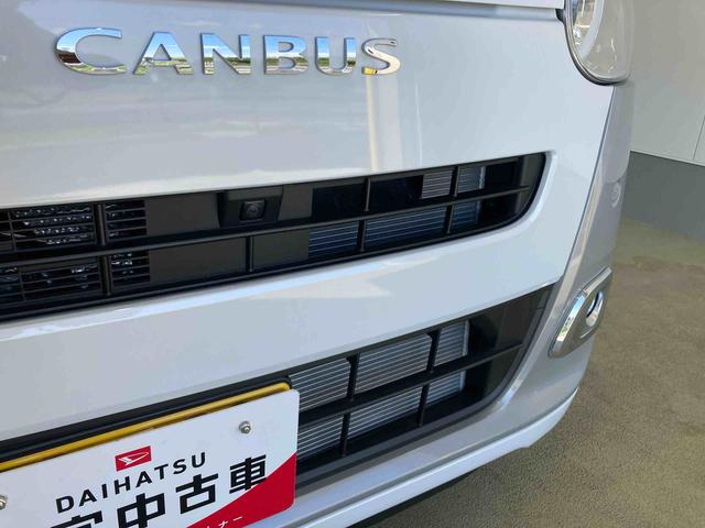 ムーヴキャンバスストライプスＧターボ衝突被害軽減ブレーキ　横滑り防止装置　オートマチックハイビーム　アイドリングストップ　ステアリングスイッチ　オートライト　キーフリーシステム　オートエアコン　純正ホイールキャップ　ベンチシート　ＬＥＤ（岐阜県）の中古車