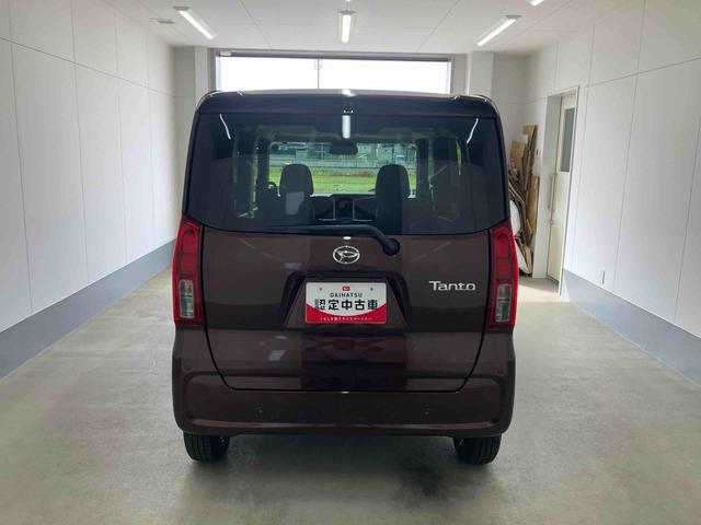 タント 中古車 Ｘ衝突被害軽減ブレーキ　横滑り防止装置　オートマチックハイビーム　アイドリングストップ　ステアリングスイッチ　オートライト　キーフリーシステム　オートエアコン　純正ホイールキャップ　ベンチシート　ＣＶＴ