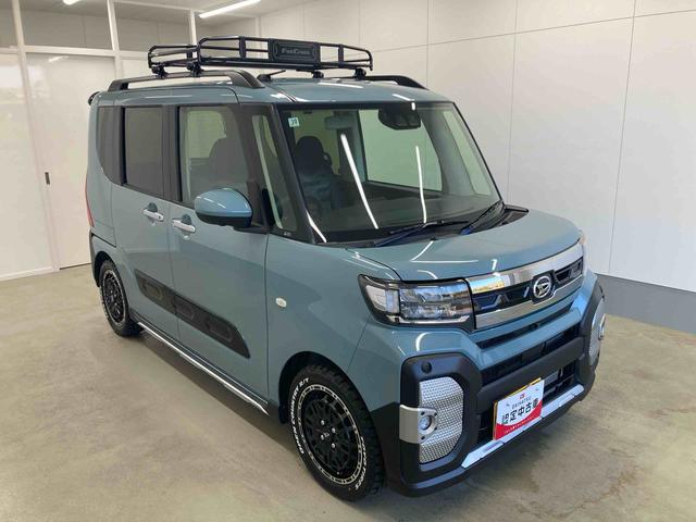 タントファンクロスターボリミテッド衝突被害軽減ブレーキ 横滑り防止装置 オートマチックハイビーム アイドリングストップ ステアリングスイッチ オートライト キーフリーシステム オートエアコン ベンチシート ルーフレール マット CVT(岐阜県)の中古車