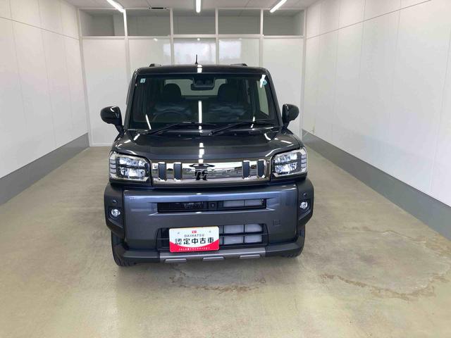 タフト 中古車 Ｇ　ダーククロムベンチャー衝突被害軽減ブレーキ　横滑り防止装置　オートマチックハイビーム　アイドリングストップ　ステアリングスイッチ　オートライト　キーフリーシステム　オートエアコン　バイザー　マット　純正アルミホイール