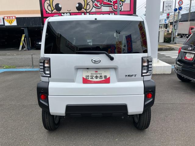 タフトＧ１５インチアルミホイール　オートレベリング機能付フルＬＥＤヘッドランプ　ＬＥＤフォグランプ　本革巻ステアリングホイール　本革巻インパネセンターシフト　ＴＦＴカラーマルチインフォメーションディスプレイ（静岡県）の中古車
