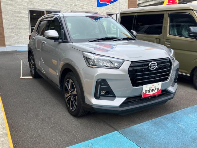 ロッキープレミアムＧ１７インチアルミホイール　ＵＶＩＲカット遮音ガラス　フルＬＥＤヘッドランプ　運転席・助手席シートヒーター　革巻きステアリングホイール　本革シフトノブ　アクティブマルチインフォメーションメーター（静岡県）の中古車
