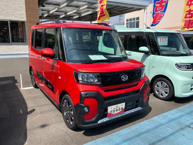 タントファンクロスターボ１５インチアルミホイール　キーフリーシステム　プッシュボタンスタート　オートエアコン（プッシュ式）　フルＬＥＤヘッドランプ　オート格納式カラードドアミラー　本革巻ステアリングホイール（静岡県）の中古車