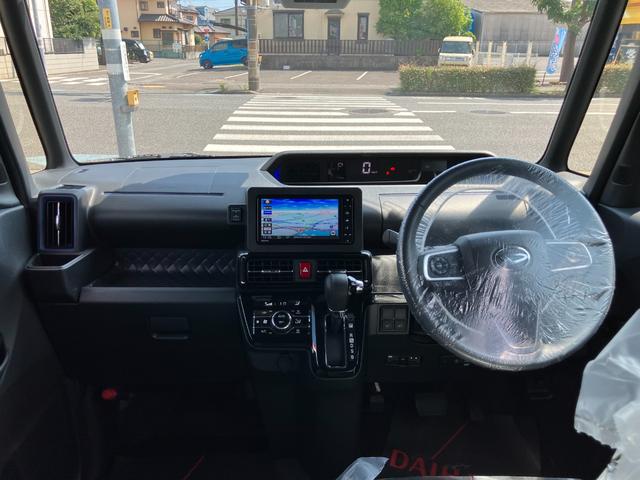タントカスタムＲＳ１５インチアルミホイール　キーフリーシステム　プッシュボタンスタート　オートエアコン（プッシュ式）　フルＬＥＤヘッドランプ　オート格納式カラードドアミラー　本革巻ステアリングホイール（静岡県）の中古車