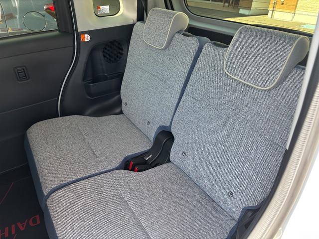 ムーヴキャンバスストライプスＧ１４インチフルホイールキャップ　キーフリーシステム　プッシュボタンスタート　ＵＶカットガラス　両側パワースライドドア　ハロゲンヘッドライト　ラゲージアンダーボックス（静岡県）の中古車