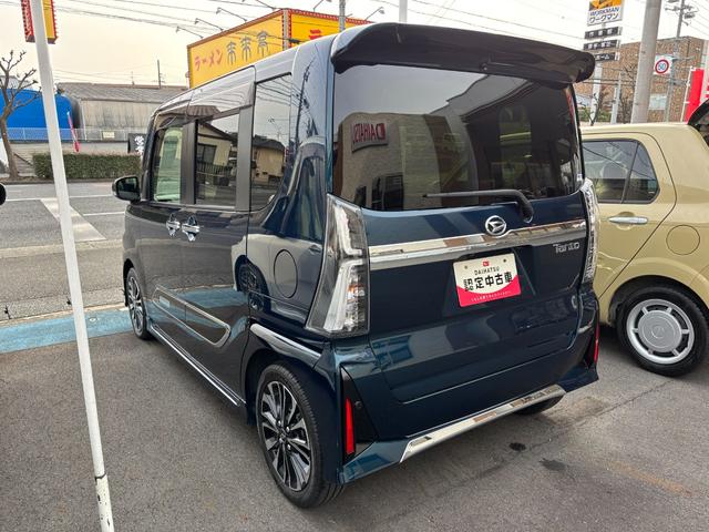 タントカスタムＲＳ１５インチアルミホイール　キーフリーシステム　プッシュボタンスタート　オートエアコン（プッシュ式）　フルＬＥＤヘッドランプ　オート格納式カラードドアミラー　本革巻ステアリングホイール（静岡県）の中古車