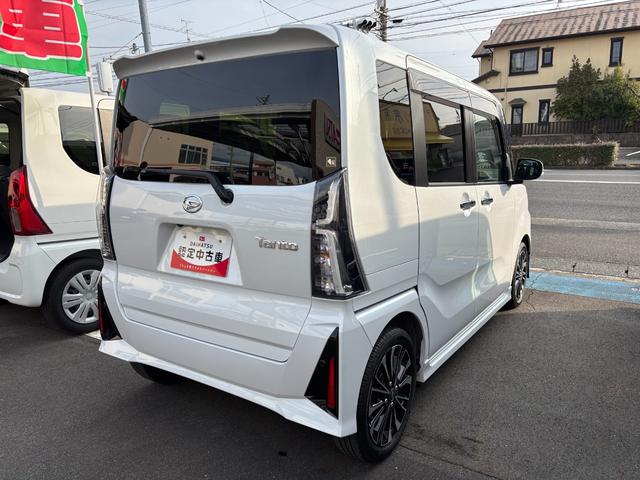 タントカスタムＲＳ１５インチアルミホイール　キーフリーシステム　プッシュボタンスタート　オートエアコン（プッシュ式）　フルＬＥＤヘッドランプ　オート格納式カラードドアミラー　本革巻ステアリングホイール（静岡県）の中古車