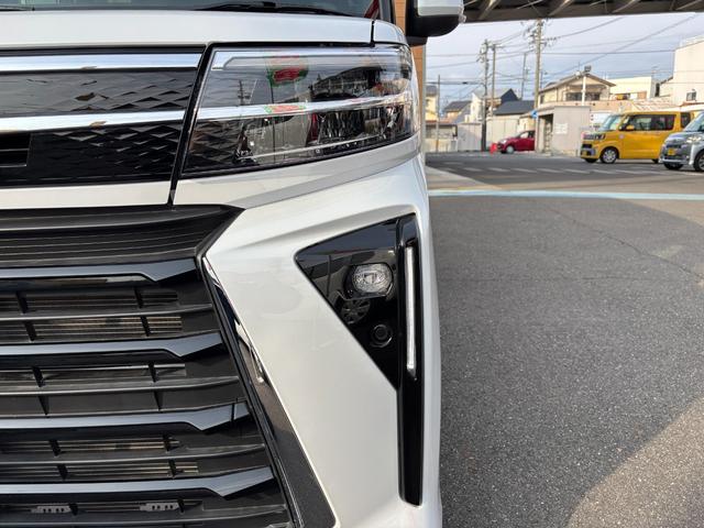 タントカスタムＲＳ１５インチアルミホイール　キーフリーシステム　プッシュボタンスタート　オートエアコン（プッシュ式）　フルＬＥＤヘッドランプ　オート格納式カラードドアミラー　本革巻ステアリングホイール（静岡県）の中古車