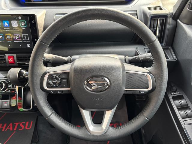 タントカスタムＲＳ１５インチアルミホイール　キーフリーシステム　プッシュボタンスタート　オートエアコン（プッシュ式）　フルＬＥＤヘッドランプ　オート格納式カラードドアミラー　本革巻ステアリングホイール（静岡県）の中古車