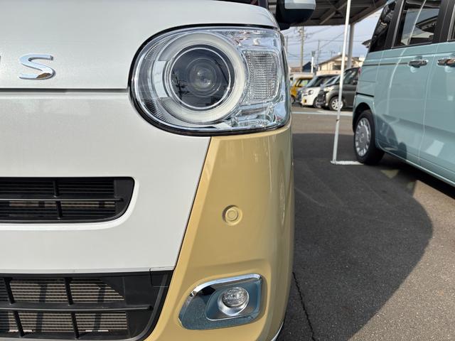 ムーヴキャンバスストライプスＧ１４インチフルホイールキャップ　ＬＥＤヘッドランプ　ＬＥＤフォグランプ　ホっとカップホルダー　両側パワースライドドア　キーフリーシステム　プッシュボタンスタート　ＵＶカットガラス（静岡県）の中古車