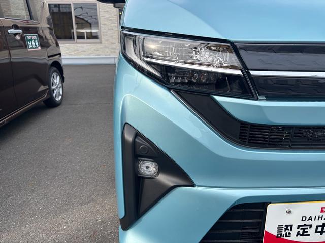 ムーヴＲＳキーフリーシステム　プッシュボタンスタート　ＬＥＤヘッドライト　１５インチアルミホイール　両側パワースライドドア　カラーマルチインフォメーションディスプレイ（静岡県）の中古車