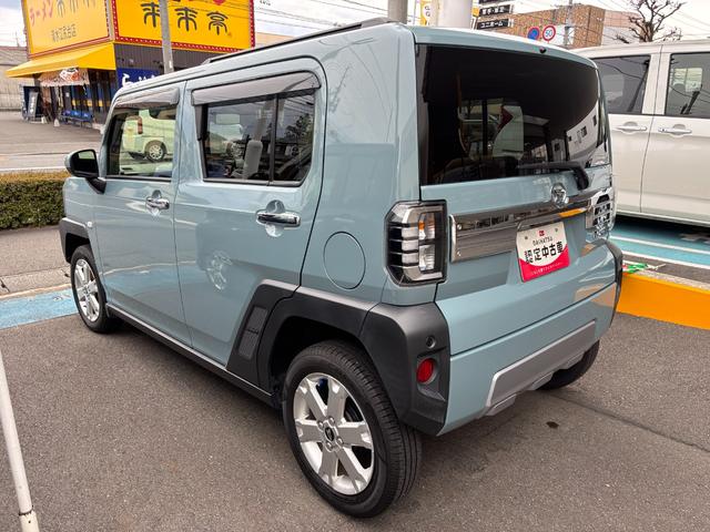 タフトGターボ クロムベンチャー15インチアルミホイール(シルバー塗装) オートレベリング機能付フルLEDヘッドランプ LEDフォグランプ 本革巻ステアリングホイール 本革巻インパネセンターシフト(静岡県)の中古車