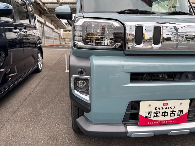 タフトGターボ クロムベンチャー15インチアルミホイール(シルバー塗装) オートレベリング機能付フルLEDヘッドランプ LEDフォグランプ 本革巻ステアリングホイール 本革巻インパネセンターシフト(静岡県)の中古車