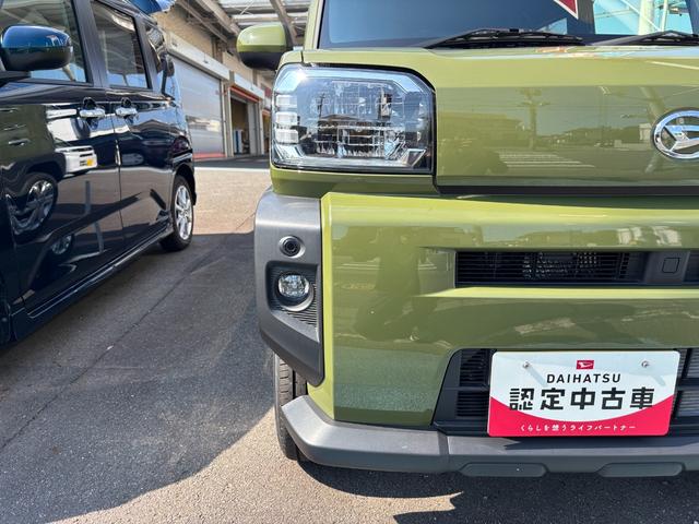 タフトＧ１５インチアルミホイール　オートレベリング機能付フルＬＥＤヘッドランプ　ＬＥＤフォグランプ　本革巻ステアリングホイール　本革巻インパネセンターシフト　ＴＦＴカラーマルチインフォメーションディスプレイ（静岡県）の中古車