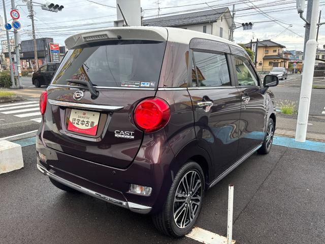 キャストスタイルG VS SAIIIシートヒーター ウレタンステアリングホイール 15インチアルミホイール BiAngleLEDヘッドランプ LEDフォグランプ LEDフロントパーソナルランプ LEDルームランプ(静岡県)の中古車