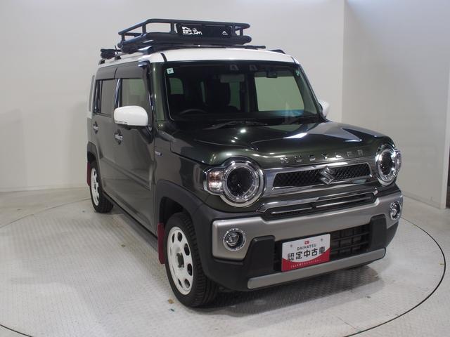 ハスラーＪスタイルターボ４ＷＤ　デュアルカメラブレーキサポート　夏冬タイヤ　ルーフキャリアＬＥＤヘッドライト　オートライト　オートエアコン　スズキ純正ナビ　全方位モニター　リモコンエンジンスターター（北海道）の中古車