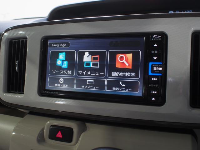 ムーヴキャンバスＸメイクアップリミテッド　ＳＡIII４ＷＤ　スマートアシスト　両側パワースライドドア　オートライト　オートエアコン　ダイハツ純正ナビ　パノラマモニター　前後録画ドライブレコーダー　ＥＴＣ車載器　ＶＳＣ（横滑り抑制機能）（北海道）の中古車