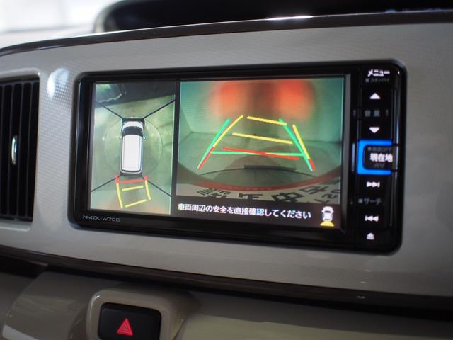 ムーヴキャンバスＸメイクアップリミテッド　ＳＡIII４ＷＤ　スマートアシスト　両側パワースライドドア　オートライト　オートエアコン　ダイハツ純正ナビ　パノラマモニター　前後録画ドライブレコーダー　ＥＴＣ車載器　ＶＳＣ（横滑り抑制機能）（北海道）の中古車