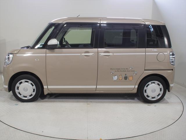 ムーヴキャンバスＧホワイトアクセントＶＳ　ＳＡIII４ＷＤ　スマートアシスト　両側パワースライドドア　カーナビ　パノラマモニター　運転席シートヒーター　ＬＥＤヘッドライト　オートライト　オートエアコン　キーフリーシステム　アイドリングストップ（北海道）の中古車